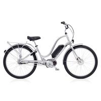 Electra Townie GO! 8i Bosch Elsykkel 2017 mod, 8 interne gir, Polished Silver